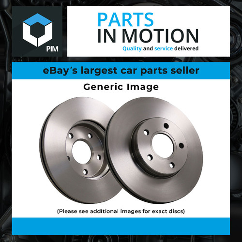 Brake discs pair vented - brake,