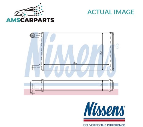 Heater radiator exchanger lhd - heater,