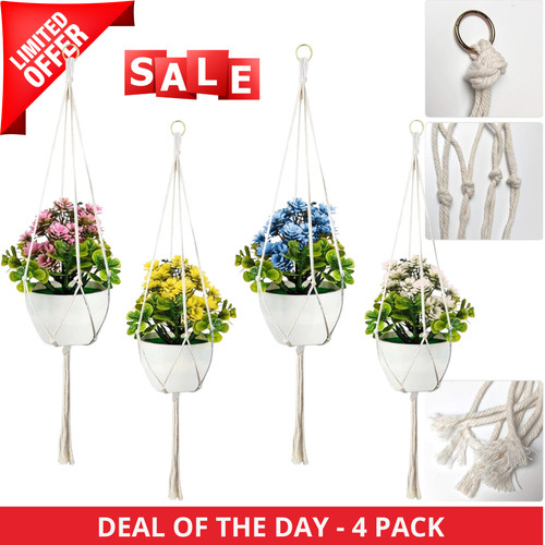 Pcs macrame plant hanger - pcs,
