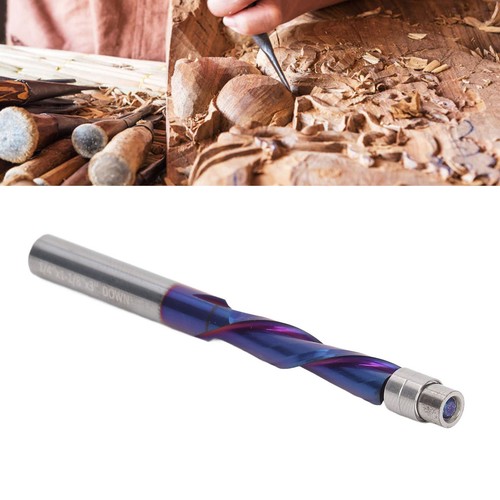 Flush trim bit - up, cutter