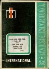 International Tractor 484 584