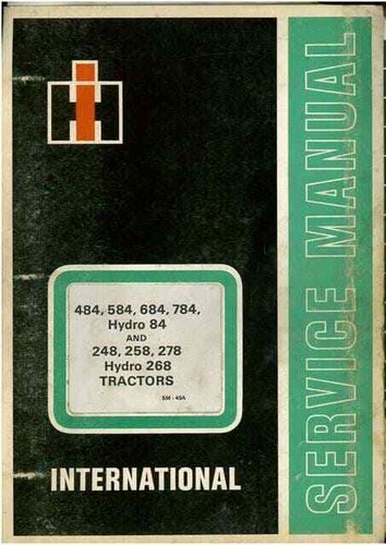 International tractor 484 - international,