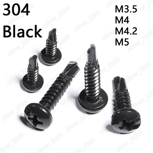 Black 304 stainless steel - black,