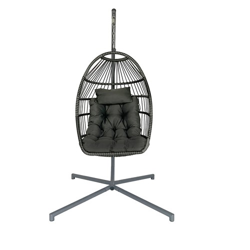Rattan egg chair swing - swing, outdoor