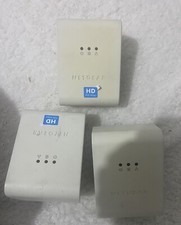 3 X NETGEAR HDX101 Powerline