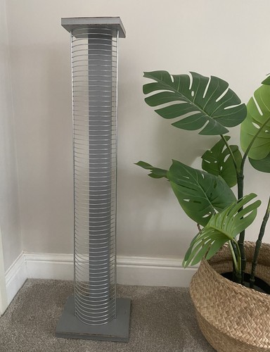 Vintage tall metal tower - tall, cd