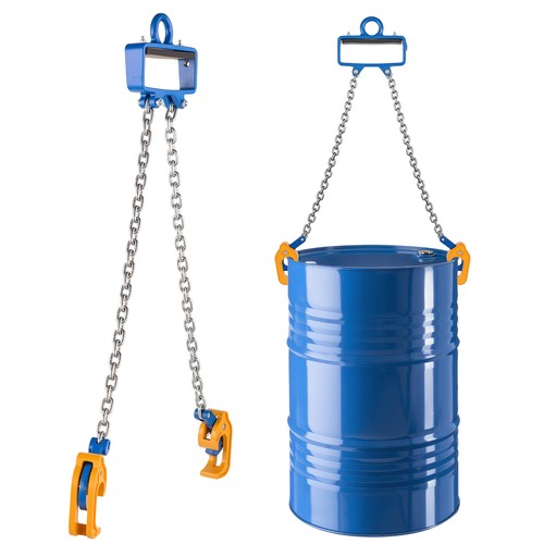 Uimoso chain drum - lifter, with