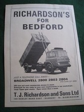 RICHARDSON'S FOR BEDFORD