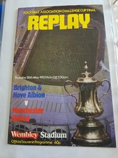 FA CUP FINAL PROGRAMME 1983