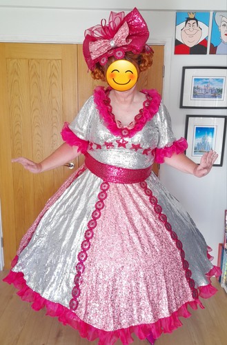 Pantomime dame costume - pantomime,