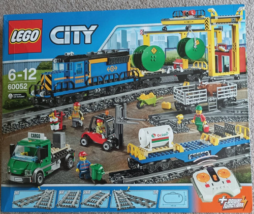 Lego city cargo - city:, train