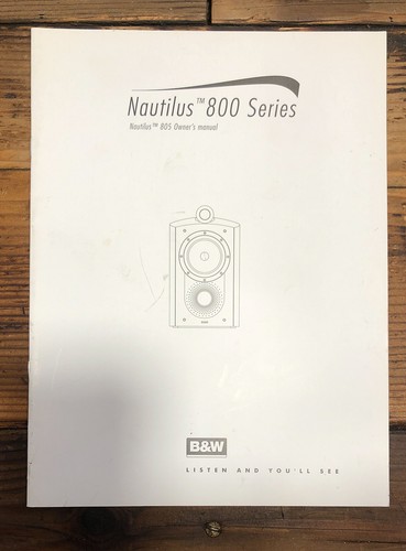 Bowers wilkins nautilus - wilkins,