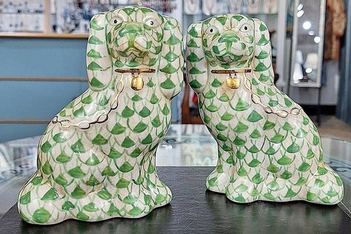 Pair green white hand - green,,