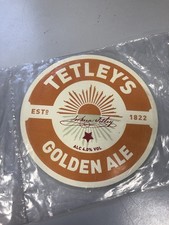 Tetley Golden Ale Pump Clip
