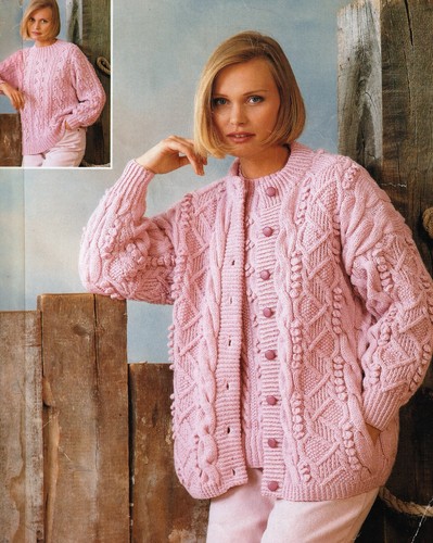 1182 ladies aran - ladies, dk