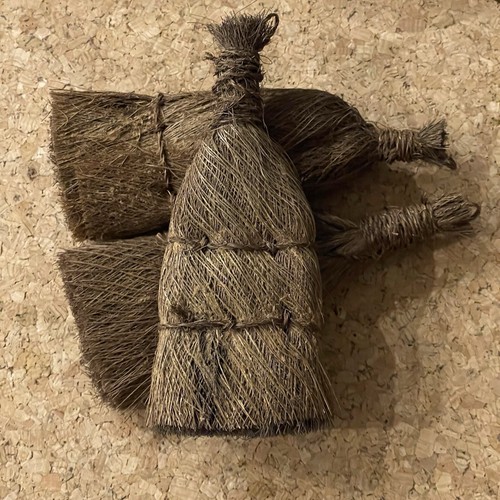 Coir bonsai brush tools - x,