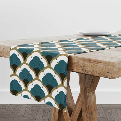Table runner art deco - runner, motives
