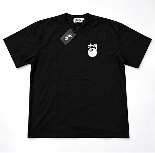 Stussy ball black shirt - stussy,