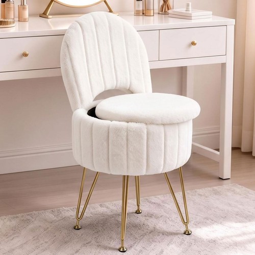 Vanity stool chair with - chair,