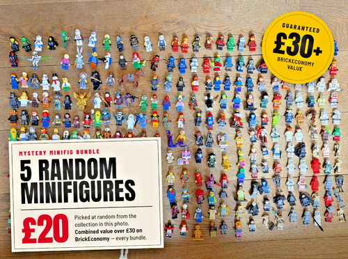 Lego minifigure mystery bag - mystery, of