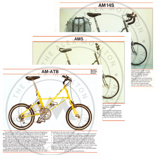 1988 moulton bicycle leaflet - moulton,