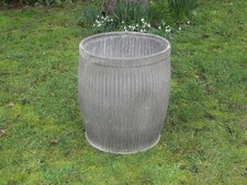 Vintage galvanized washing