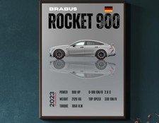 Poster Brabus 900 Rocket