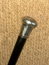 Antique Ebonised Walking Stick