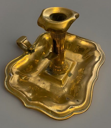 Antique chamber stick - chamber, candle