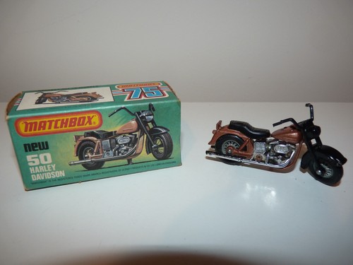 Matchbox no50 harley - no50,