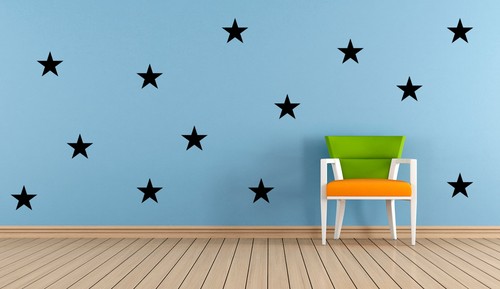 Stars vinyl wall art - 20,
