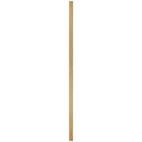 Oak plain newel - oak,