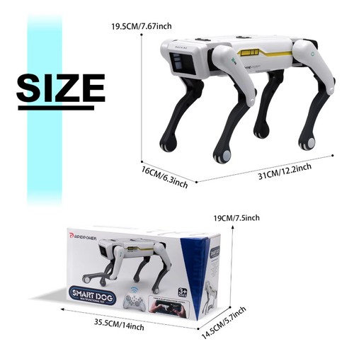 Intelligent robot dog - intelligent,