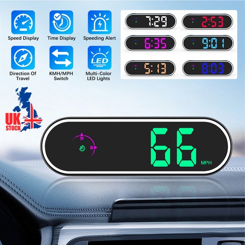 Mini led digital speedometer - digital,