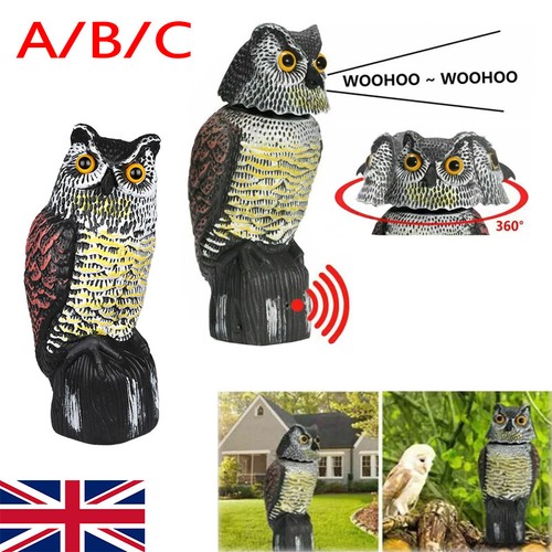 Large realistic owl decoy - large,