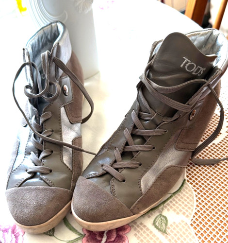 Tod leather trainers shoes - leather,
