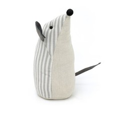 Maggie Striped Mouse Doorstop