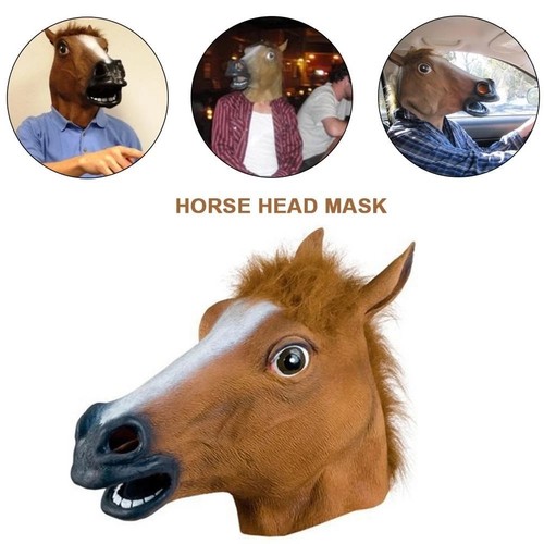 Full head horse mask - full,