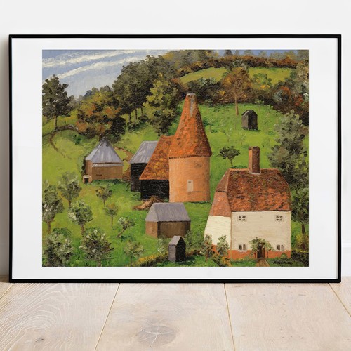 Cedric morris print oast - morris,