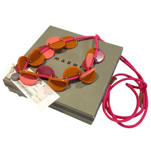 Marni resin pendant - resin,