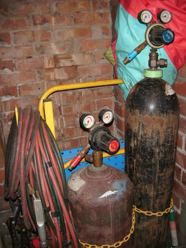 Garage oxy oxygen acetylene - garage,