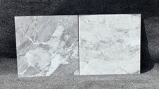 Grey Marble Effect Gloss Porcelain Floor Wall Tiles 60x60cm 10m² /20m² Job Lot