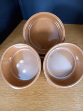 4 x Brown Earthenware Tapas