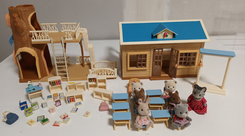 Sylvanian families tree house - sylvanian,