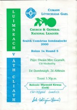 GAA - Limerick  v Dublin 12/4/2000 C&G National League at Kilmallock