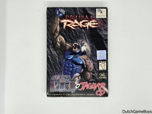 Atari jaguar primal rage - cd,