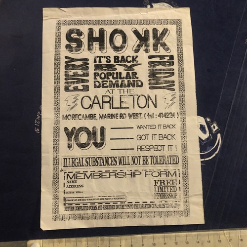Rave flyer shokk - rave,