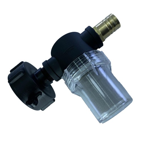 Ibc tank adapter with filter - adapter,