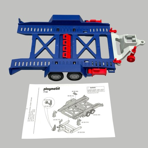 Playmobil 7142 flatbed trailer - playmobil,