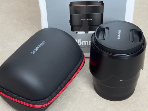 Samyang 75mm lens for - samyang, f1.8